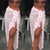 2019 Women Bikini Cover Up Swimwear Summer Beach Wear Off Shoulder Blouse Dress beach cover up robe de plage playa beachwear