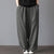 2019 Women Cotton Linen Pants Baggy Harem Women's Wide Leg Pants With Pockets Lady Baggy Pantalon femme Plus Size Summer Pant