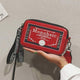 2019 Women Handbag Dazzling Letter Belt Bag Female Wear-resisting Messenger Bag Fashion High-capacity Shopping Shoulder Bag