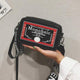 2019 Women Handbag Dazzling Letter Belt Bag Female Wear-resisting Messenger Bag Fashion High-capacity Shopping Shoulder Bag