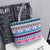 2019 Women Handbag Striped Canvas Bag Fashion Casual High-capacity Women Environmental Shopping Bag Female Messenger Bag