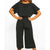 2019 Women Summer Short Sleeve Jumpsuits Office Lady Elegant Overalls Tracksuit For Women Wide Leg Pant Womens Rompers With Belt