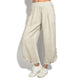 2019 Women's Plus Size Linen Thin Pants Summer Casual Loose Long High Waist Baggy Pants Woman New Fashion Harem Pant With Pocket