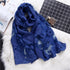 2019 designer brand women scarf fashion lace hollow summer shawls and wraps lady silk scarves beach stoles sunscreen pashmina
