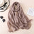 2019 designer brand women scarf fashion solid summer silk scarves lady shawl wrap large size beach stoles pashmina foulard hijab