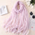 2019 designer brand women scarf fashion solid summer silk scarves lady shawl wrap large size beach stoles pashmina foulard hijab