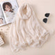 2019 designer brand women scarf fashion solid summer silk scarves lady shawl wrap large size beach stoles pashmina foulard hijab