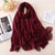 2019 designer brand women scarf fashion solid summer silk scarves lady shawl wrap large size beach stoles pashmina foulard hijab