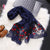 2019 designer brand women scarf fashion spring summer silk scarves Hollow floral lady shawls and wraps pashmina foulard stoles