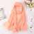 2019 designer brand women scarf summer Crocodile fold silk scarves for lady shawls wraps pashmina female bandana foualrd hijabs