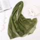 2019 designer brand women scarf summer Crocodile fold silk scarves for lady shawls wraps pashmina female bandana foualrd hijabs