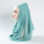 2019 hot sale women scarf fashion winter cotton headband hijab scarves solid soft warm shawls lady wraps pashmina hijabs stoles