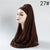 2019 hot sale women scarf fashion winter cotton headband hijab scarves solid soft warm shawls lady wraps pashmina hijabs stoles