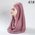 2019 hot sale women scarf fashion winter cotton headband hijab scarves solid soft warm shawls lady wraps pashmina hijabs stoles
