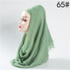 2019 hot sale women scarf fashion winter cotton headband hijab scarves solid soft warm shawls lady wraps pashmina hijabs stoles