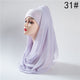 2019 hot sale women scarf fashion winter cotton headband hijab scarves solid soft warm shawls lady wraps pashmina hijabs stoles