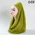2019 hot sale women scarf fashion winter cotton headband hijab scarves solid soft warm shawls lady wraps pashmina hijabs stoles
