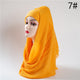 2019 hot sale women scarf fashion winter cotton headband hijab scarves solid soft warm shawls lady wraps pashmina hijabs stoles