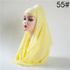 2019 hot sale women scarf fashion winter cotton headband hijab scarves solid soft warm shawls lady wraps pashmina hijabs stoles