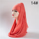 2019 hot sale women scarf fashion winter cotton headband hijab scarves solid soft warm shawls lady wraps pashmina hijabs stoles