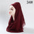 2019 hot sale women scarf fashion winter cotton headband hijab scarves solid soft warm shawls lady wraps pashmina hijabs stoles