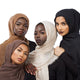 2019 hot sale women scarf fashion winter cotton headband hijab scarves solid soft warm shawls lady wraps pashmina hijabs stoles