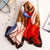 2019 luxury brand Women Silk scarf Beach Shawl and Echarpe summer Wrap Designer scarves Plus Size female beach stoles bandana