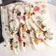 2019 luxury brand Women Silk scarf Beach Shawl and Echarpe summer Wrap Designer scarves Plus Size female beach stoles bandana