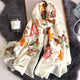 2019 luxury brand Women Silk scarf Beach Shawl and Echarpe summer Wrap Designer scarves Plus Size female beach stoles bandana