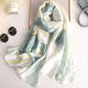 2019 luxury brand Women Silk scarf Beach Shawl and Echarpe summer Wrap Designer scarves Plus Size female beach stoles bandana