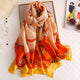 2019 luxury brand Women Silk scarf Beach Shawl and Echarpe summer Wrap Designer scarves Plus Size female beach stoles bandana