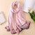 2019 luxury brand Women Silk scarf Beach Shawl and Echarpe summer Wrap Designer scarves Plus Size female beach stoles bandana