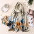 2019 luxury brand women scarf Leopard Print silk scarfs for lady shawls and wraps pashmina big size beach stoles bandana foulard