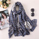 2019 luxury brand women scarf Leopard Print silk scarfs for lady shawls and wraps pashmina big size beach stoles bandana foulard