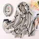 2019 luxury brand women scarf Leopard Print silk scarfs for lady shawls and wraps pashmina big size beach stoles bandana foulard