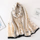 2019 luxury brand women scarf Leopard Print silk scarfs for lady shawls and wraps pashmina big size beach stoles bandana foulard