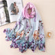 2019 luxury brand women scarf Leopard Print silk scarfs for lady shawls and wraps pashmina big size beach stoles bandana foulard