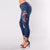 2019 new Fashion hole embroidered stretch denim pants pants commute jeans woman high waist boyfriend jeans for women