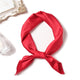 2019 new Spring summer women silk scarf square shawl and wrap lady hair neck scarves solid color soft office bandana foulard