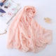 2019 new brand spring women scarf Embroider fashion long scarves cotton winter shawl lady pashmina bandana foulard hijabs female
