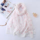 2019 new brand spring women scarf Embroider fashion long scarves cotton winter shawl lady pashmina bandana foulard hijabs female