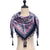 2019 new brand women scarf square cotton shawls and wraps lady pashmina Tassels Bohemia foulard winter female bandana hijabs