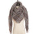 2019 new designer brand women cashmere scarf triangle winter scarves lady shawls and wraps knit blanket neck striped foulard