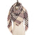 2019 new designer brand women cashmere scarf triangle winter scarves lady shawls and wraps knit blanket neck striped foulard