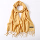 2019 solid color soft women scarf cashmere-like scarves lady summer thin shawls  wraps winter pashmina femal hijab headband