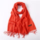 2019 solid color soft women scarf cashmere-like scarves lady summer thin shawls  wraps winter pashmina femal hijab headband