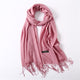 2019 solid color soft women scarf cashmere-like scarves lady summer thin shawls  wraps winter pashmina femal hijab headband
