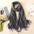 2019 solid color soft women scarf cashmere-like scarves lady summer thin shawls  wraps winter pashmina femal hijab headband