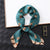 2019 summer luxury brand silk scarf square women shawls and wraps fashion dot print office small hair neck hijabs foulard