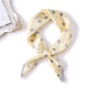 2019 summer luxury brand silk scarf square women shawls and wraps fashion dot print office small hair neck hijabs foulard